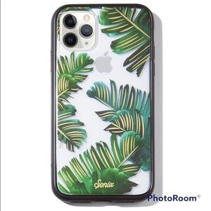 Sonix Bahama Case for iPhone 12 Mini Protective Palm Leaves Clear Case D6